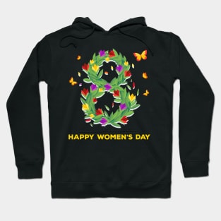 Happy Women's Day Cute 8TH March Hoodie